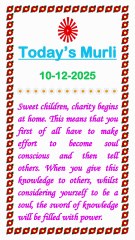 🇲🇰 Essence of Today’s Murli 10 December 2025 English in Male Voice| BRAHMA KUMARIS