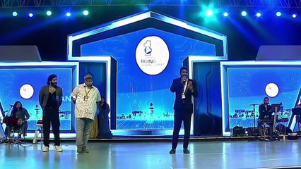 Rahul Sipligunj Praises CM Revanth Reddy & MM Keeravani @ Telangana Rising Global Summit 2025
