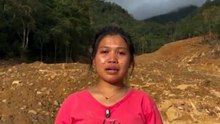Tangisan anak korban banjir bandang