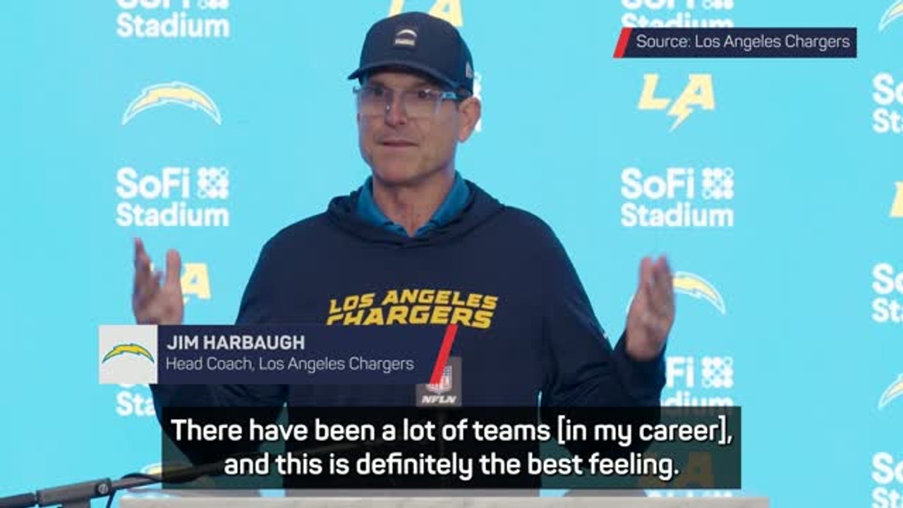 Chargers win on a par with the birth of my kids - Harbaugh