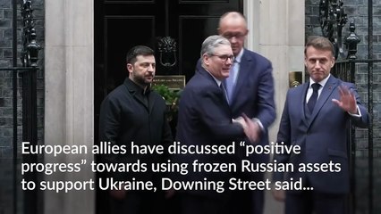 Allies discuss ‘positive progress’ to use frozen Russian assets to support Ukraine