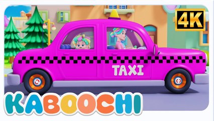 Wheels On The Taxi | Kids Baby Club | Baby Songs & Nursery Rhymes | Kids Learning Videos