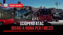 Sciopero Atac, disagi a Roma per i mezzi