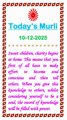 🇲🇰 Today’s Murli 10 December 2025 English | Today Murli in Male Voice | BRAHMA KUMARIS Murli in Eng