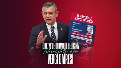 Özgür Özel: Bu ülkede otomobil Tekerlekli Vergi Dairesi