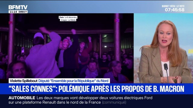 Sales connes : la députée Ensemble, Violette Spillebout souligne que Brigitte Macron a été filmée à son insu