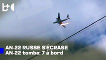 Un avion militaire russe s'écrase