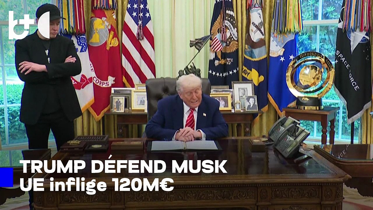 Trump défend Musk