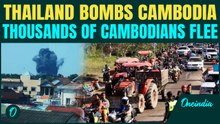 Thailand STRIKES Cambodia with American F-16 Jets | Thousands of Cambodians FLEE | All-Out War