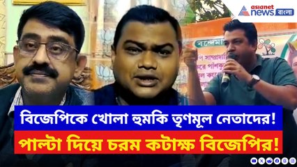 এক ঘণ্টায় বিজেপিকে ‘সাফ’ করার হুমকি তৃণমূল নেতার! পাল্টা দিয়ে চরম কটাক্ষ বিজেপির