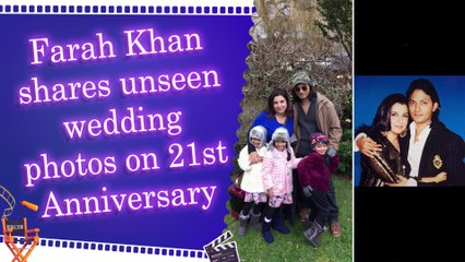 Farah Khan celebrates 21 years of marriage with Shirish Kunder, shares adorable family moments