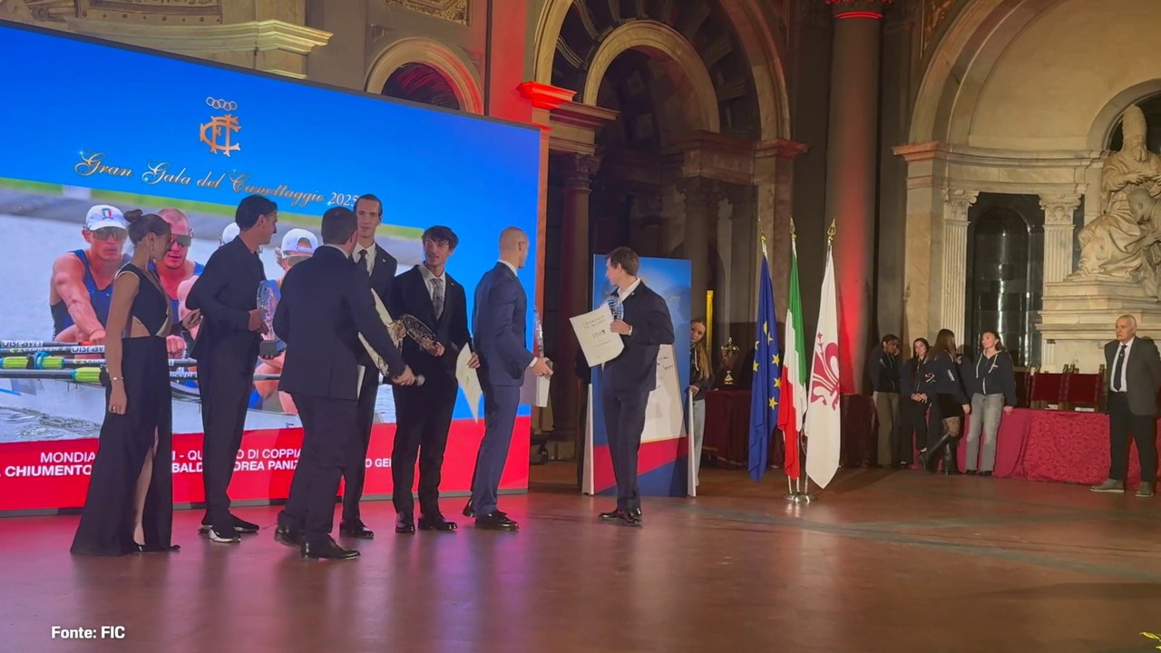 Il canottaggio azzurro festeggia i suoi campioni