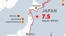 Japan: Erdbeben der Stärke 7,6 löst Tsunami-Alarm aus