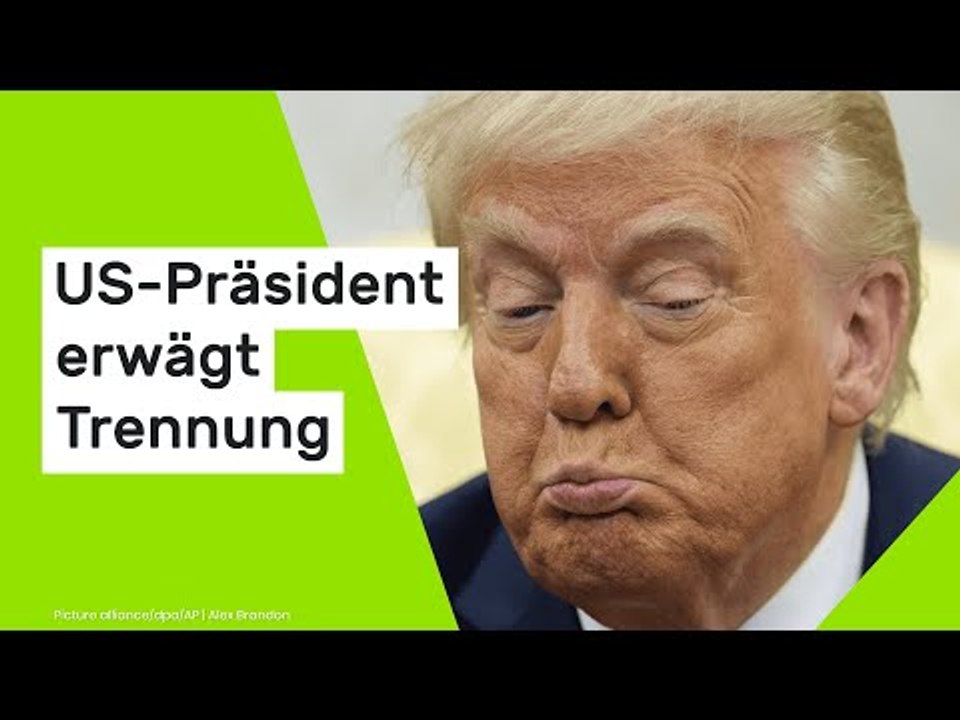 Donald Trump: Über ihre Affäre tuschelt ganz Washington - US-Präsident erwägt Trennung