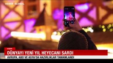 Dünyayı yeni yıl heyecanı sardı: Avrupa, ABD ve Asya'da hazırlıklar tamamlandı