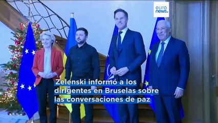 Zelenski busca apoyo europeo en Londres en un momento clave para el plan de paz de EE.UU.