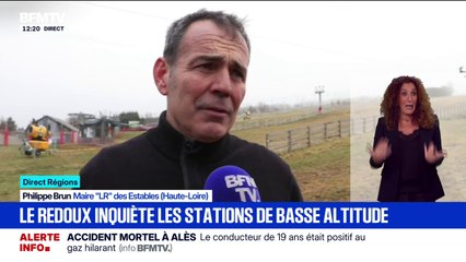 "Les 30 centimètres [de neige] ont disparu en 48h": la douceur inquiète les stations de basse altitude