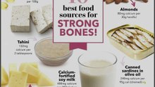 10 best foods sources for strong bones