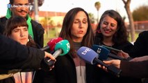 Belarra ataca al PP y al PSOE por convertir Extremadura en 