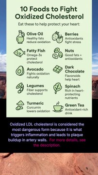 10 foods to fight oxidized cholesterol