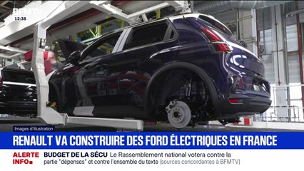 Renault va construire des voitures électriques Ford dans ses usines du nord de la France