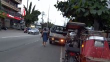 Along The Road on United Nations Avenue in Manila City in the Philippines