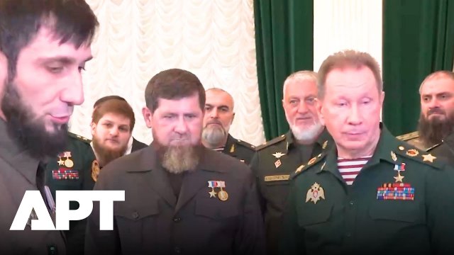 Kadyrov Hosts Russian National Guard Chief Zolotov in Grozny as Chechen Troops Receive State Honors