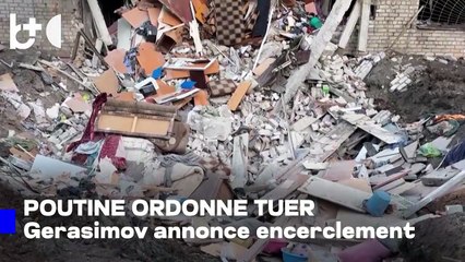 Poutine ordonne l'anéantissement des Ukrainiens / La Russie avance, les troupes de Kiev encerclées