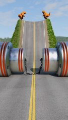 Realistic BeamNG Drive car crash physics. Watch in