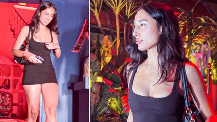 Solo Dinner Date: Hardik Pandya's Rumoured Girlfriend Mahieka Sharma Snapped In Bandra