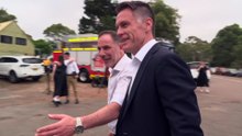 Premier Chris Minns visits fire-affected communities in NSW