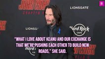 Alexandra Grant Gushes About BF Keanu Reeves: ‘He’s Such an Inspiration’