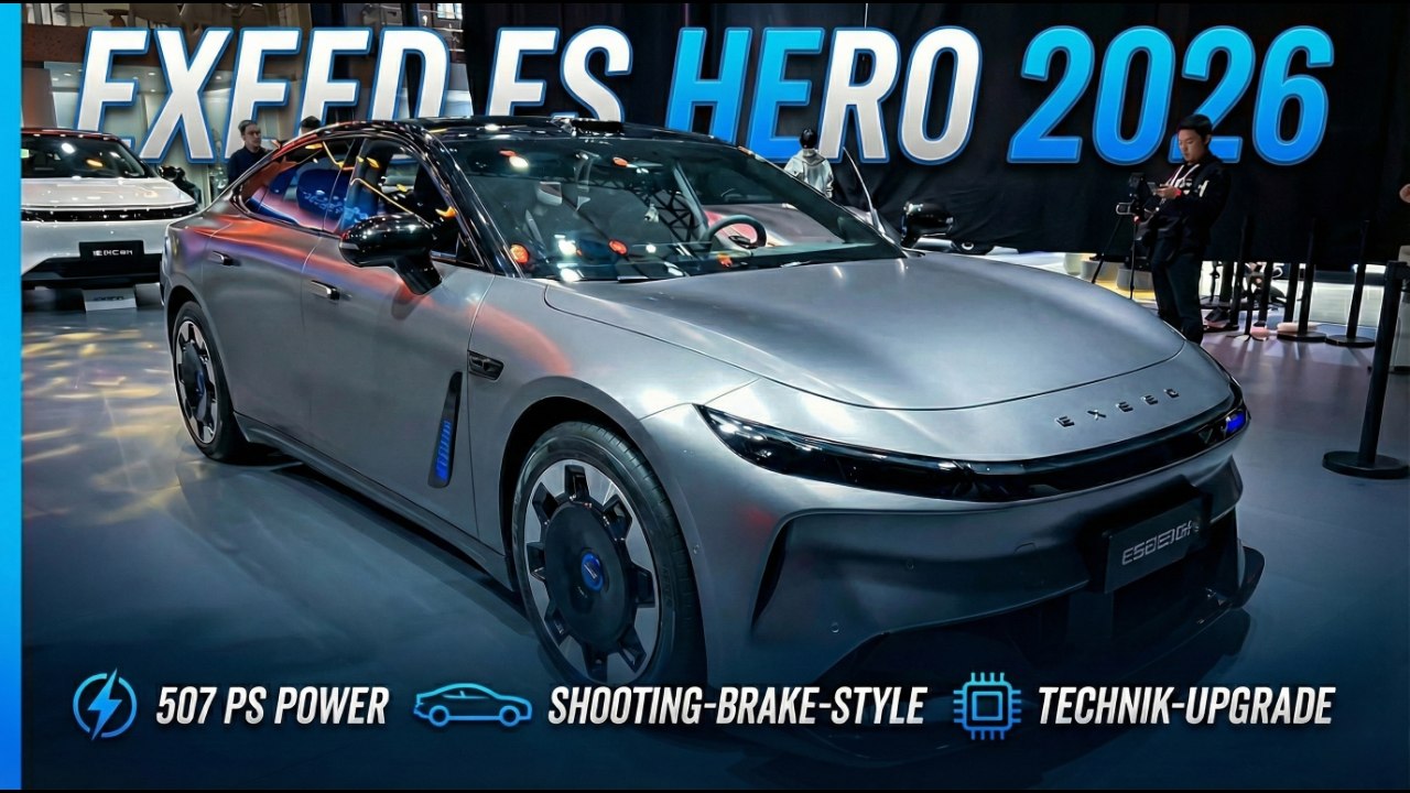 2025 Exeed ES HERO – Sportliches E-Auto mit Range Extender
