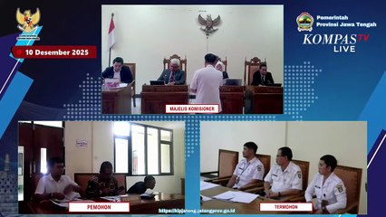 [FULL] Sidang KIP Jateng Gugatan Bonatua Silalahi Vs PPID Surakarta Terkait Arsip Ijazah Jokowi
