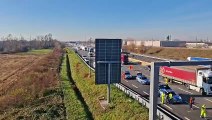 Incidente mortale alla barriera di Rho dell'A4, muore camionista di 64 anni