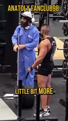 I wanna do warmup 😁#anatoly #fitness #gym