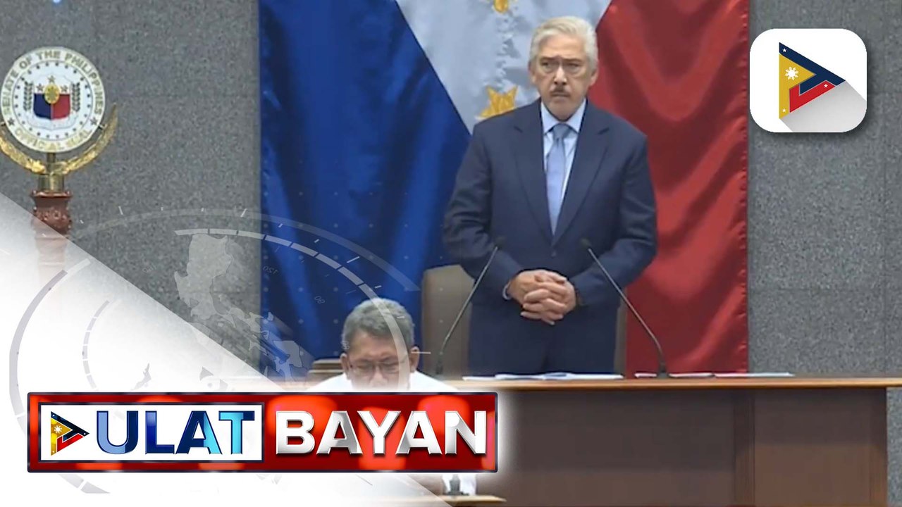 Panukalang P6.793-T national budget, lusot na sa ikatlo at huling pagbasa ng Senado | ulat ni Louisa Erispe