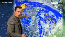 Met Office Tuesday Afternoon Weather Forecast 09/12/2025