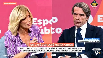 Aznar destruye el relato de Sánchez con una batería de preguntas que retratan el populismo socialista
