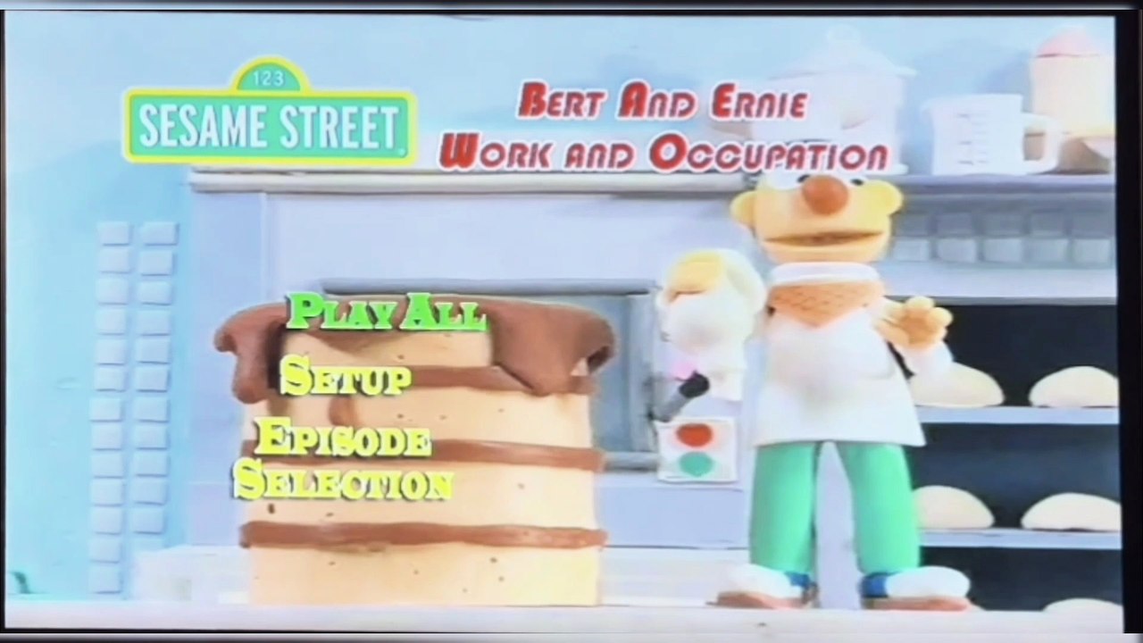 Opening to Bert and Ernie's Great Adventures: Work and Occupation 2012 DVD (MY/SG)