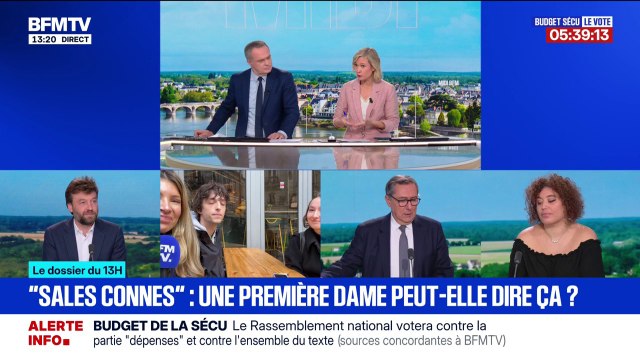 LE DOSSIER DU 13H - Sales connes : une première dame peut-elle dire ça?