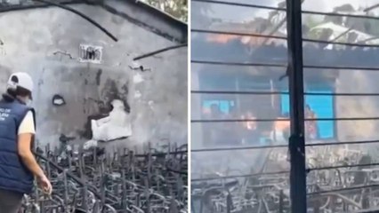 Imágenes | Escuela rural quedó completamente destruida por un incendio: más de 50 niños están sin clases