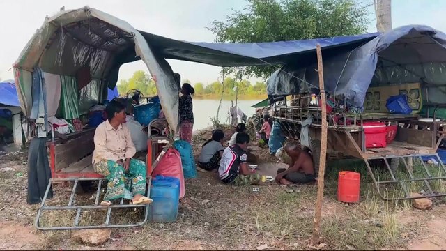 Kamboçya-Tayland çatışması on binlerce kişiyi yerinden etti