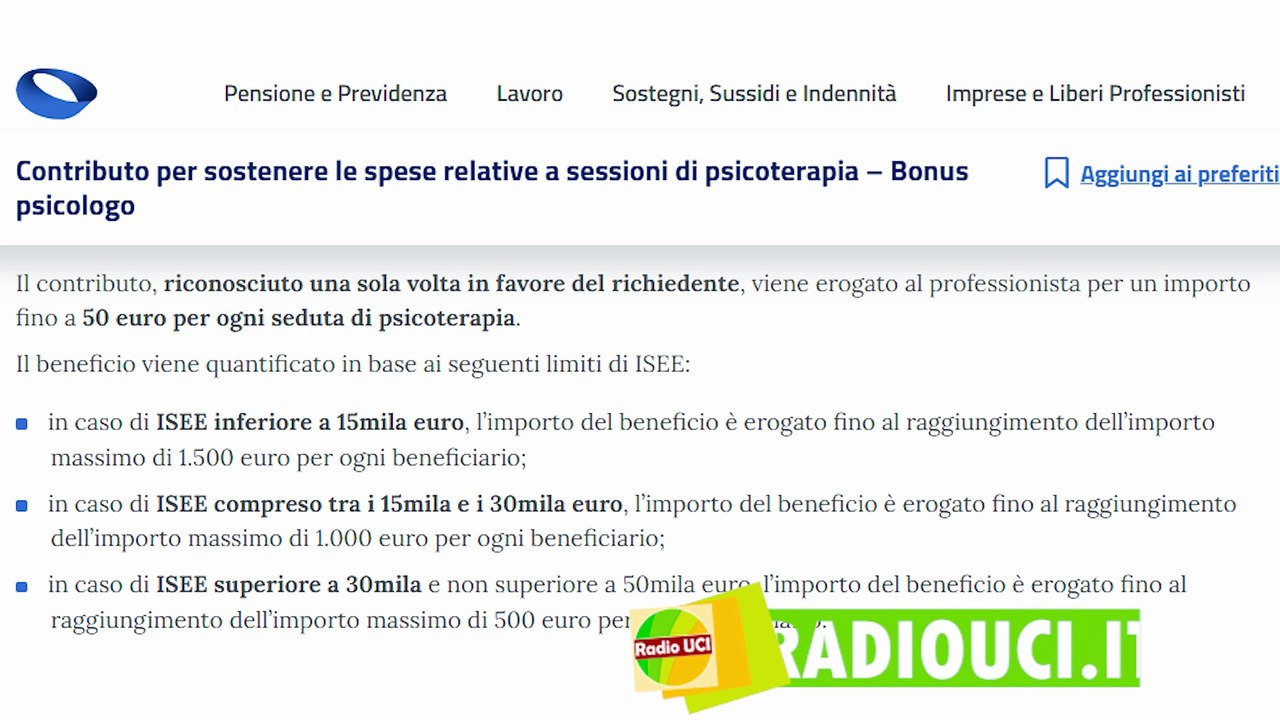 BONUS PSICOLOGO 2025: GRADUATORIE PUBBLICATE! Come Consultare l'esito della domanda