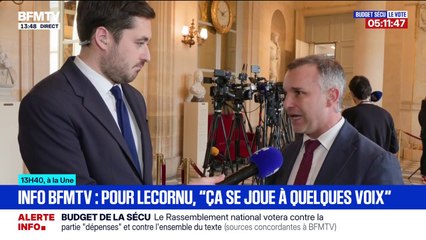 Vote du PLFSS: "Majoritairement, notre groupe votera pour ce PLFSS", assure Christophe Naegelen, député LIOT