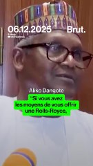 🇳🇬 Aliko Dangote : "Arrêtez d’acheter des Rolls-Royce, investissez dans l’industrie locale."