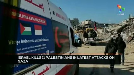 FTS 8:30 09-12:  Israel kills 11 Palestinians in latest attacks on Gaza