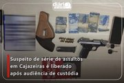 Suspeito de série de assaltos em Cajazeiras é liberado após audiência de custódia