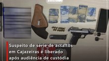 Suspeito de série de assaltos em Cajazeiras é liberado após audiência de custódia