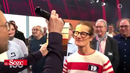 Alman devlet televizyonunda tepki çeken 'test'